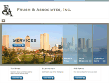 Tablet Screenshot of frushassociates.com